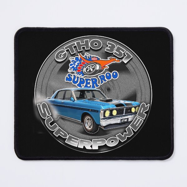 Item preview, Ford Falcon GT-HO 351 Super Roo Superpower – Aussie Muscle Car Art designed and sold by Michael van der Hoorn.