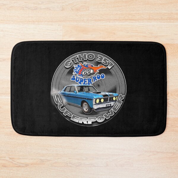 Item preview, Ford Falcon GT-HO 351 Super Roo Superpower – Aussie Muscle Car Art designed and sold by Michael van der Hoorn.
