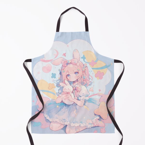 Item preview, Kawaii Bunny Girl Pastel Anime Aesthetic designed and sold by Kawai Anime Shop.