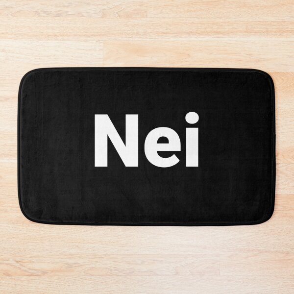 Item preview, Nei designed and sold by Text-based T-Shirts and Gifts.