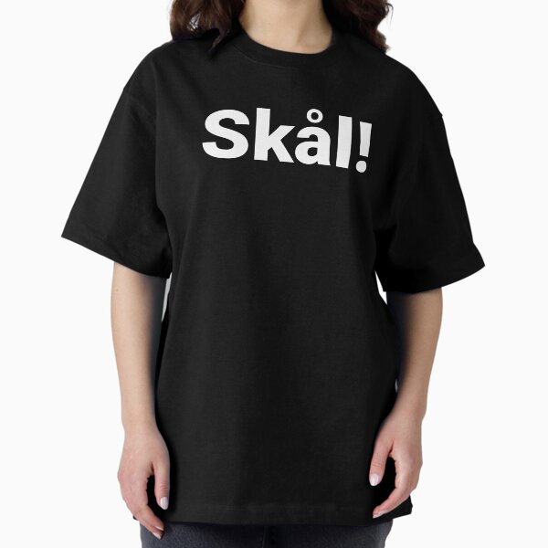 Vista previa del artículo con la obra «¡Skal!», diseñado y vendido por Text-based T-Shirts and Gifts.