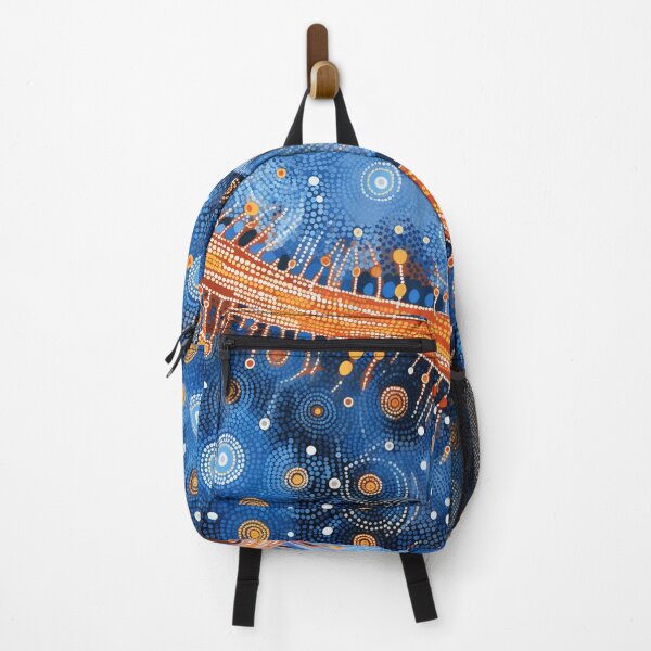 Item preview, Aboriginal Inspired Dot Art - Main Lava Stream designed and sold by GrinGalore.