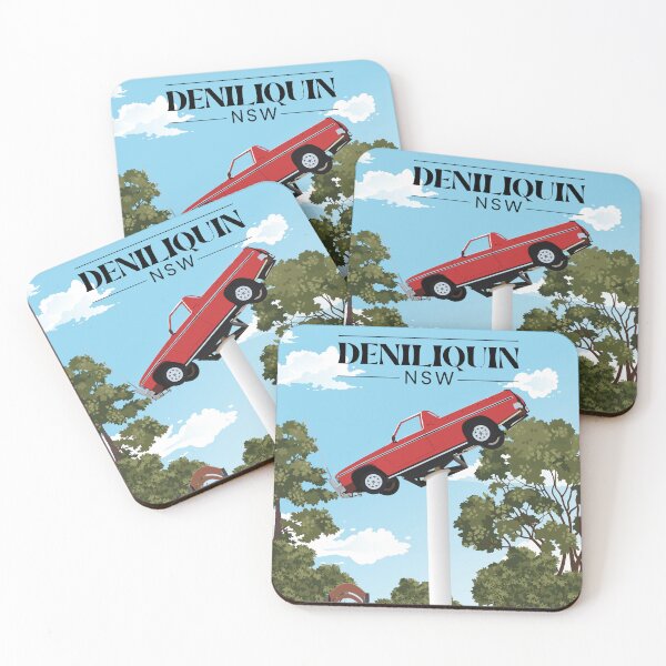 Item preview, Deniliquin NSW Ute on a Pole designed and sold by Print My Town.