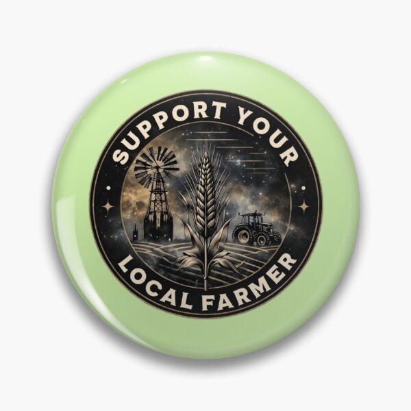 Item preview, Support Your Local Farmer designed and sold by Aise06.