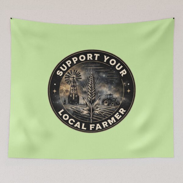 Item preview, Support Your Local Farmer designed and sold by Aise06.