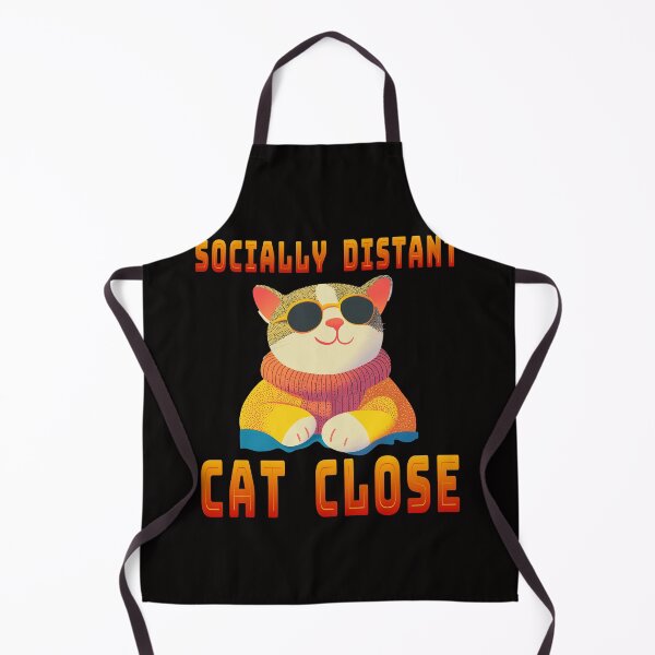 Item preview, Socially Distant, Cat Close designed and sold by TojoStudios.