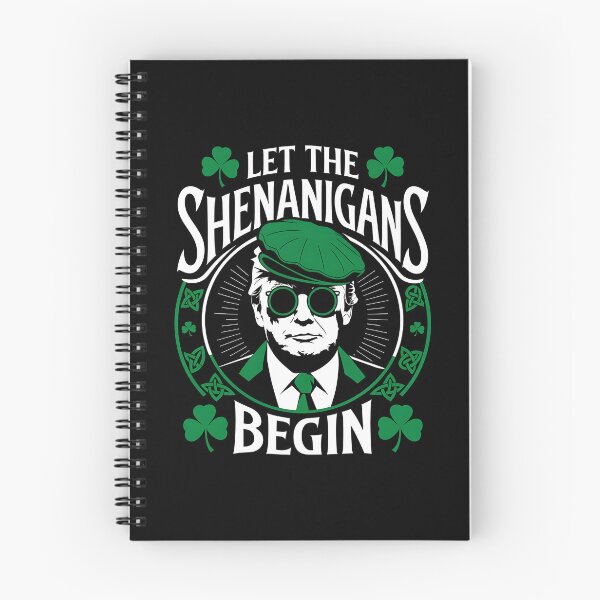 Item preview, Let The Shenanigans Begin Funny Trump St Patricks Day - This funny gift is perfect for Trump supporters, conservatives, and St. Patrick’s Day lovers.  designed and sold by ZyziowskyArt.