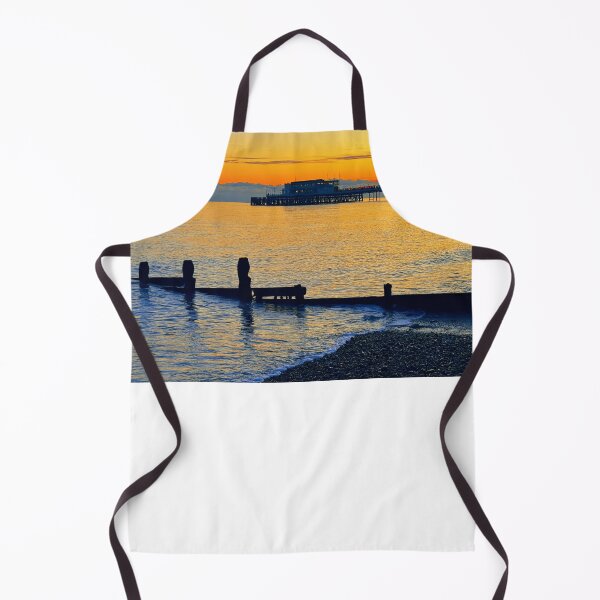 Item preview, Sunset and a pier in Sussex, England designed and sold by Foundry88.