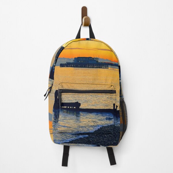 Item preview, Sunset and a pier in Sussex, England designed and sold by Foundry88.