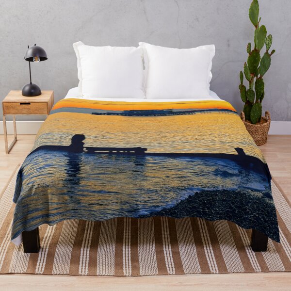 Item preview, Sunset and a pier in Sussex, England designed and sold by Foundry88.