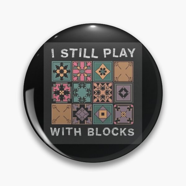 Item preview, "I Still Play With Blocks" Funny Quilting Shirt – Perfect Gift for Quilters & Craft Lovers designed and sold by Colorful-Garden.