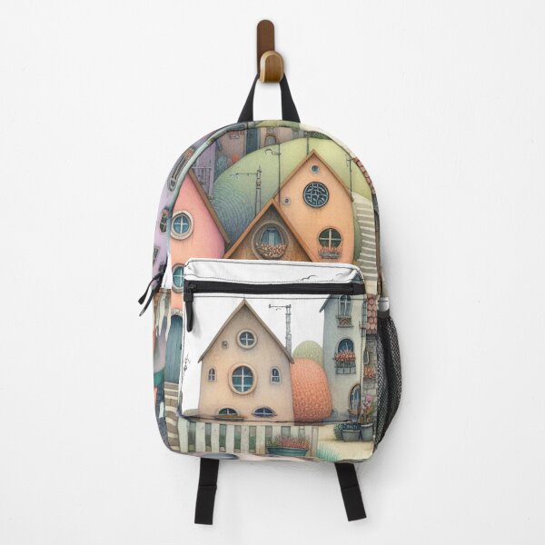 Item preview, Charming Village on a Tranquil Day designed and sold by Beyondnote-Art.