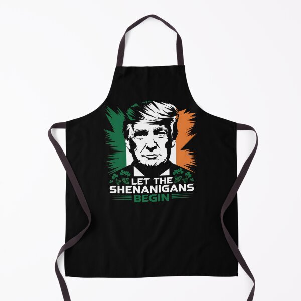 Item preview, Let The Shenanigans Begin Funny Trump St Patricks Day - This funny gift is perfect for Trump supporters, conservatives, and St. Patrick’s Day lovers.  designed and sold by ZyziowskyArt.