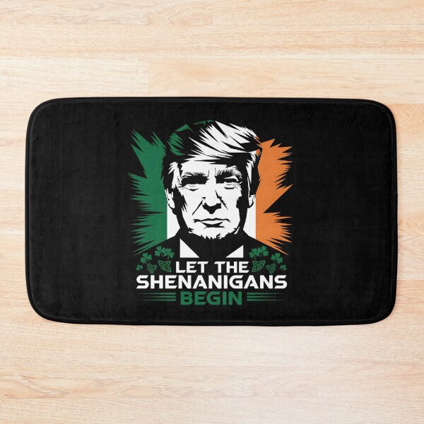 Item preview, Let The Shenanigans Begin Funny Trump St Patricks Day - This funny gift is perfect for Trump supporters, conservatives, and St. Patrick’s Day lovers.  designed and sold by ZyziowskyArt.