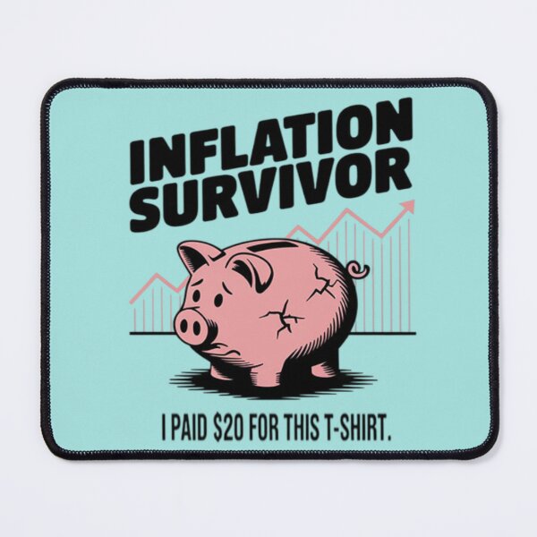 Item preview, Inflation Survivor – The $20 T-Shirt designed and sold by Tomasz  Siennicki.