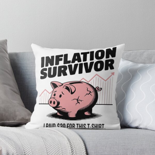 Item preview, Inflation Survivor – The $20 T-Shirt designed and sold by Tomasz  Siennicki.