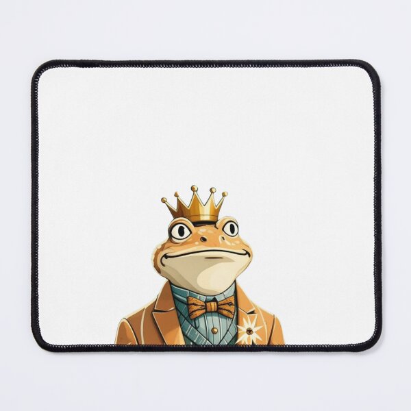 Item preview, The Dapper Frog King – Elegant & Regal Amphibian designed and sold by artiviohub.