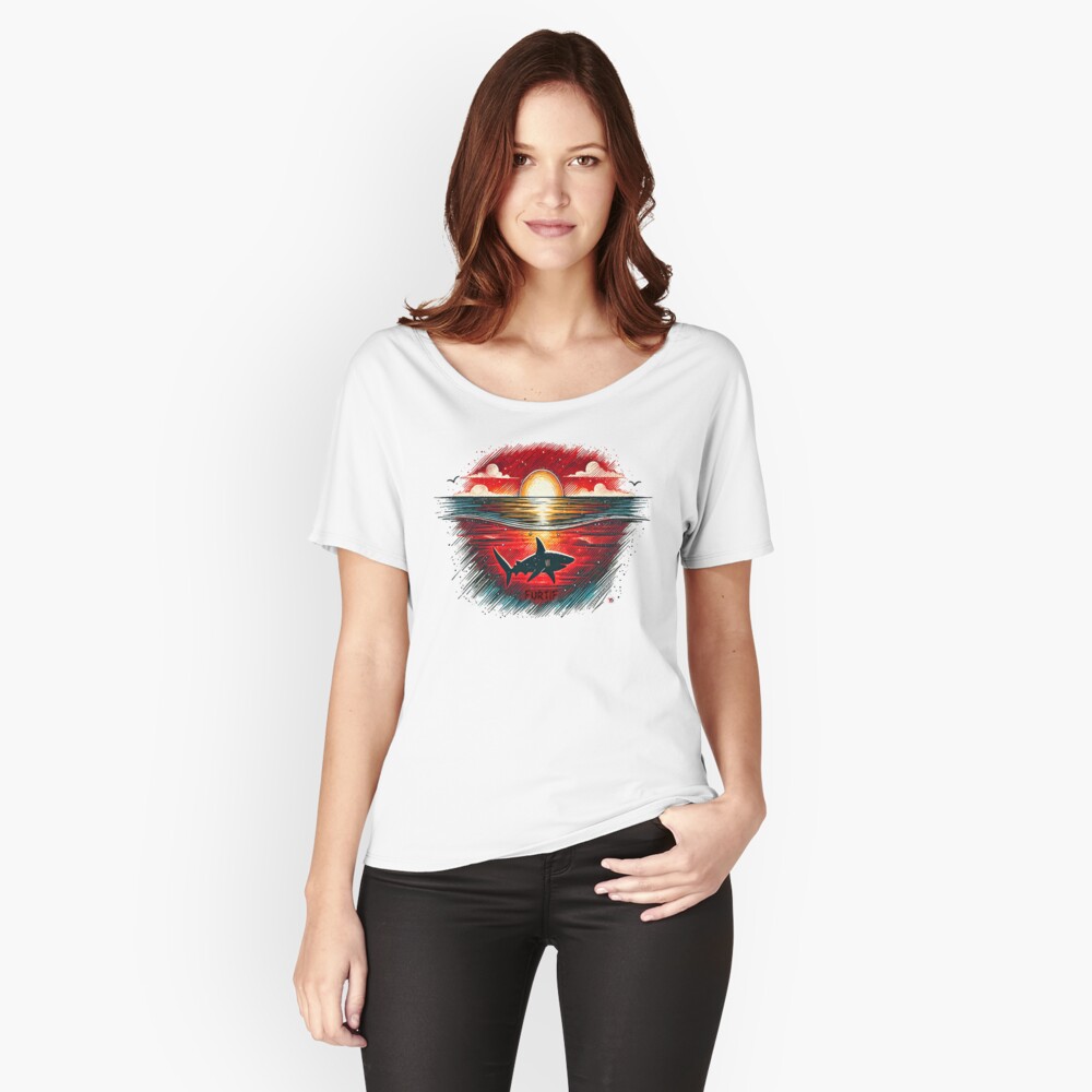 Aperçu de l'œuvre T-shirt coupe relax créée et vendue par Vinidal.