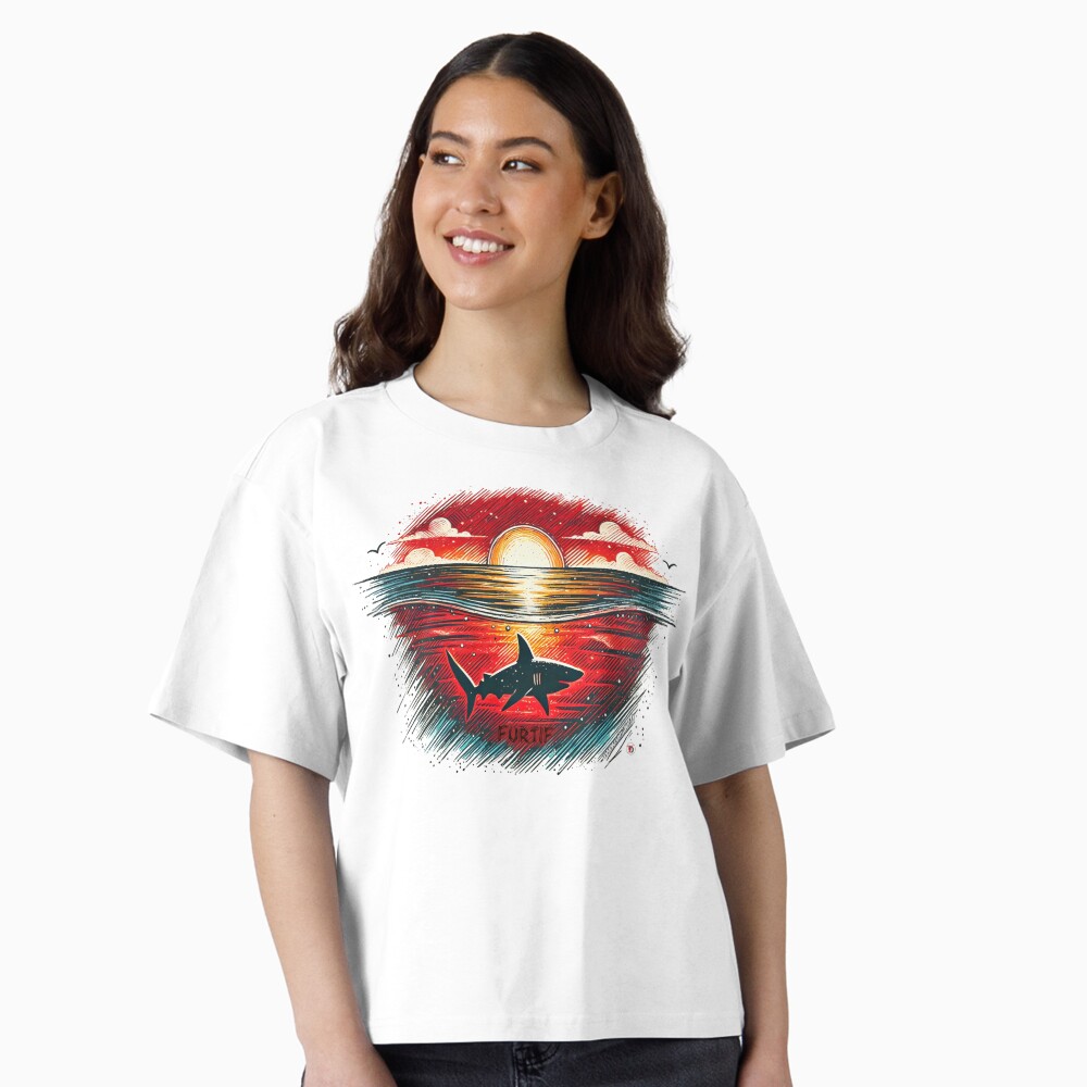 Aperçu de l'œuvre T-shirt boxy créée et vendue par Vinidal.