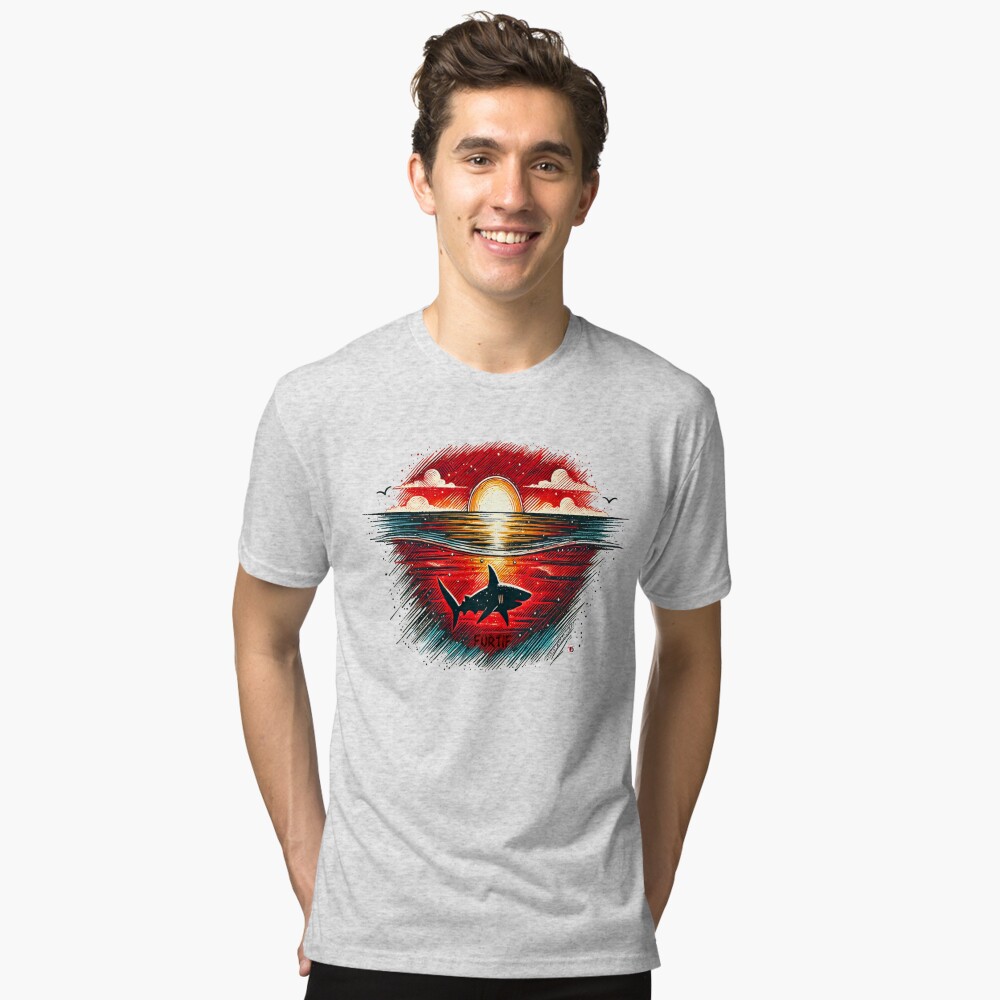Aperçu de l'œuvre T-shirt chiné créée et vendue par Vinidal.
