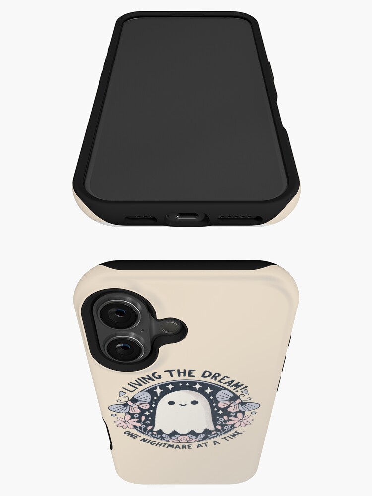 Thumbnail 3 von 4, iPhone-Hülle, Living the dream - cute ghost designt und verkauft von Itouchedabee.