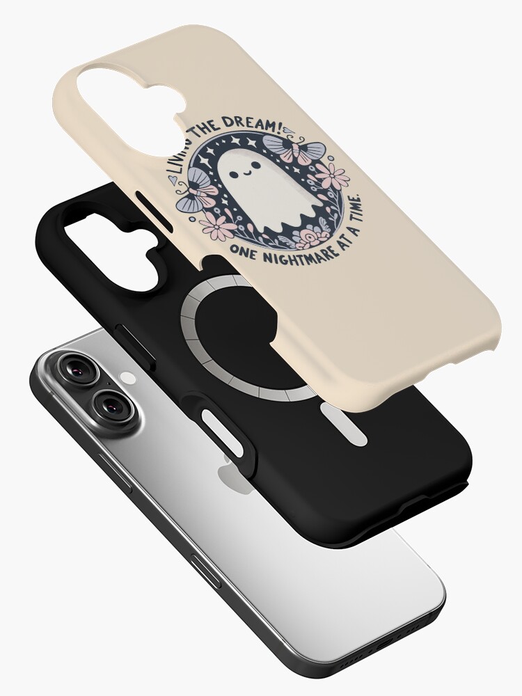 Thumbnail 2 von 4, iPhone-Hülle, Living the dream - cute ghost designt und verkauft von Itouchedabee.