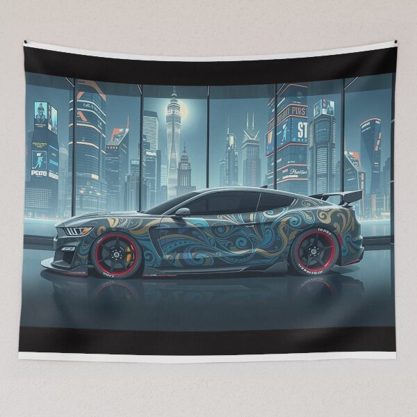 Item preview, Tuned Mustang GT with complex paint job designed and sold by Salimgor Hangaround Music.