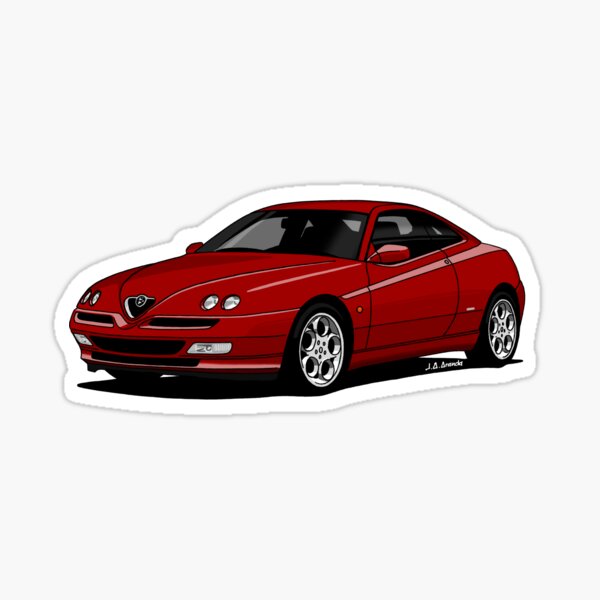 Item preview, Copia de  My drawing of the classic Italian sports coupe designed and sold by designjaag.