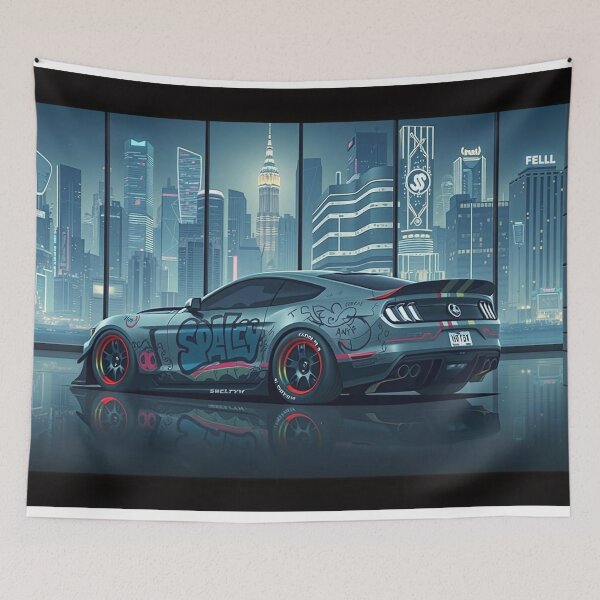 Item preview, Tuned Mustang GT from behind designed and sold by Salimgor Hangaround Music.
