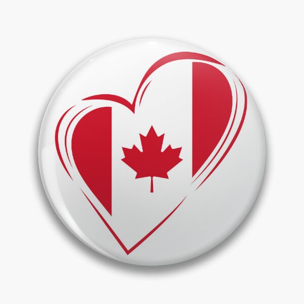 Item preview, Canadian Flag Love Canada proud Canadian heart designed and sold by CyberArtistOne.