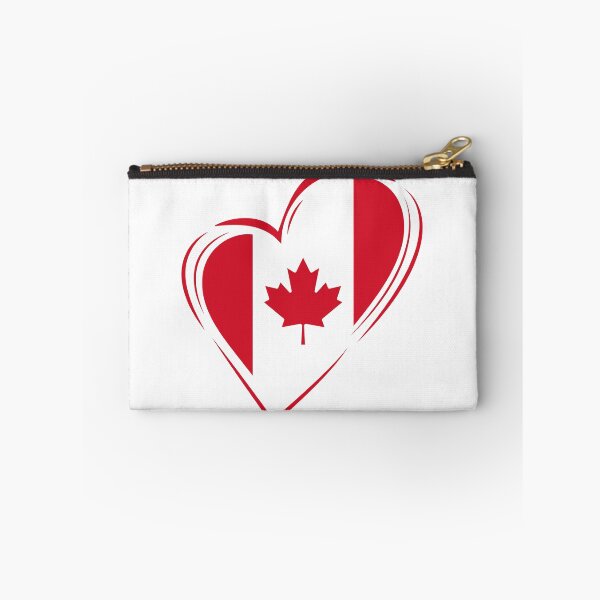 Item preview, Canadian Flag Love Canada proud Canadian heart designed and sold by CyberArtistOne.
