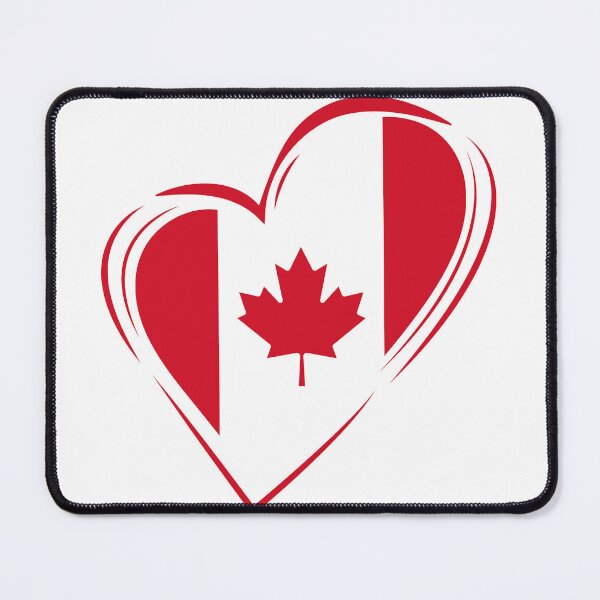 Item preview, Canadian Flag Love Canada proud Canadian heart designed and sold by CyberArtistOne.