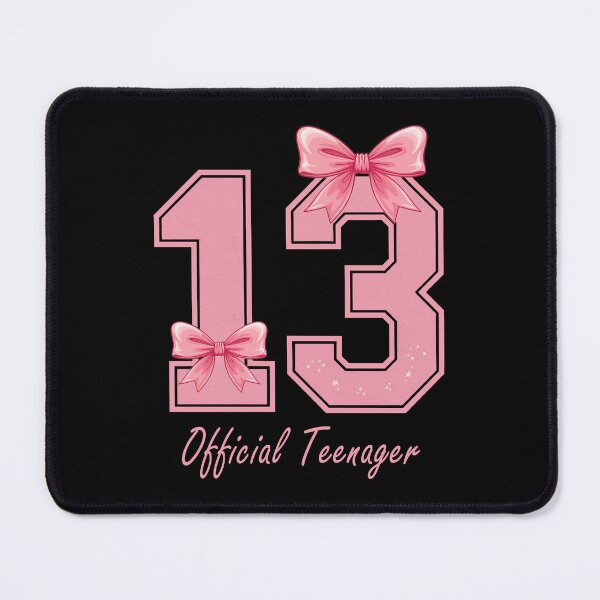 Item preview, 13 Year Old Pink Coquette Bow Official Teenager 13th Bday designed and sold by Blok45.