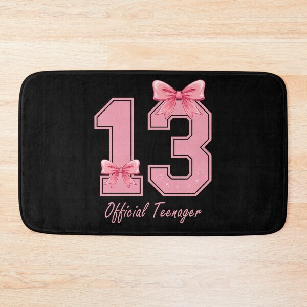 Item preview, 13 Year Old Pink Coquette Bow Official Teenager 13th Bday designed and sold by Blok45.
