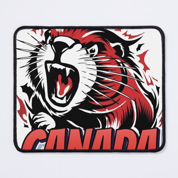 Item preview, Screaming beaver Canada proud canadian designed and sold by CyberArtistOne.