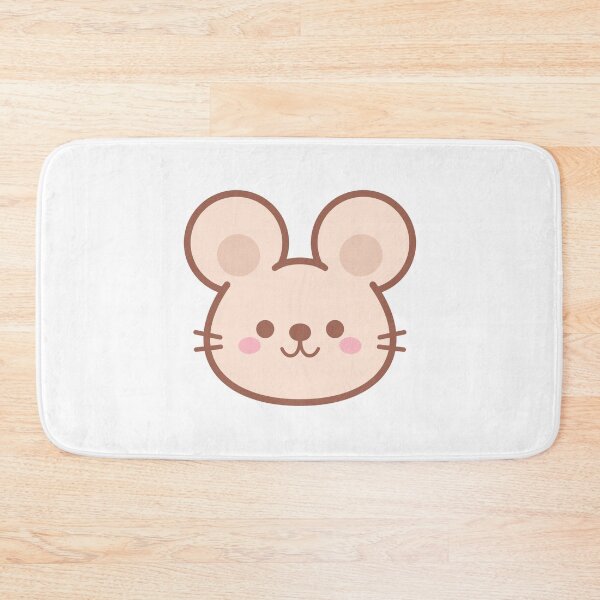 Item preview, cute mouse face cartoon character designed and sold by nuchz.
