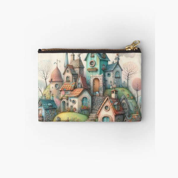 Item preview, Charming Village on a Tranquil Day designed and sold by Beyondnote-Art.
