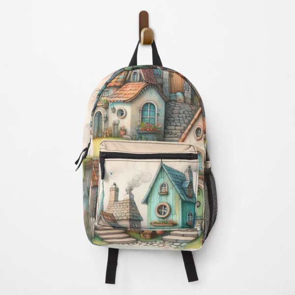 Item preview, Charming Village on a Tranquil Day designed and sold by Beyondnote-Art.