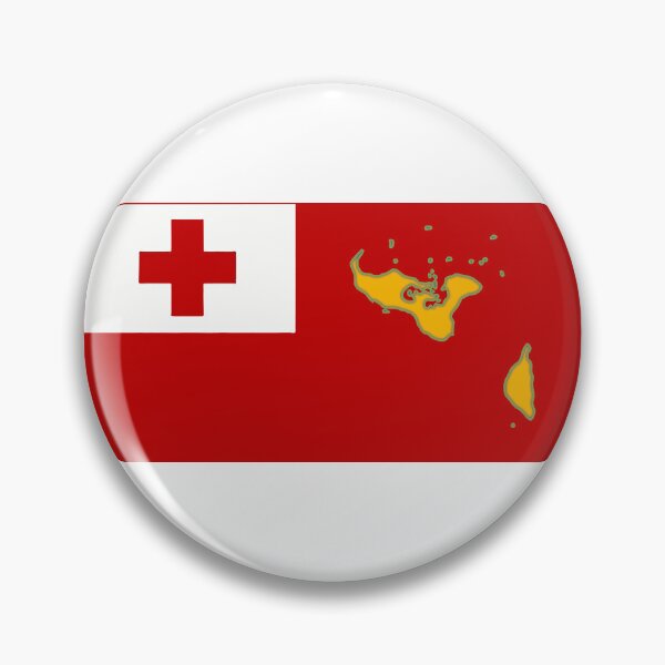 Item preview, Tonga Flag with Map of Tonga designed and sold by Havocgirl.