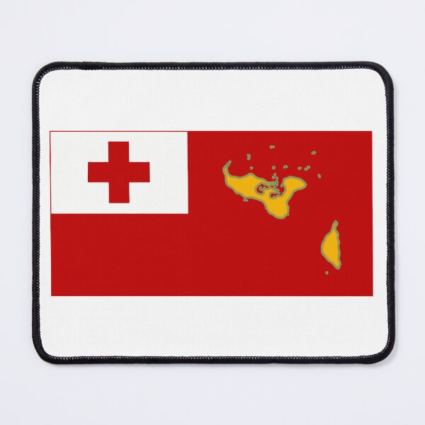 Item preview, Tonga Flag with Map of Tonga designed and sold by Havocgirl.