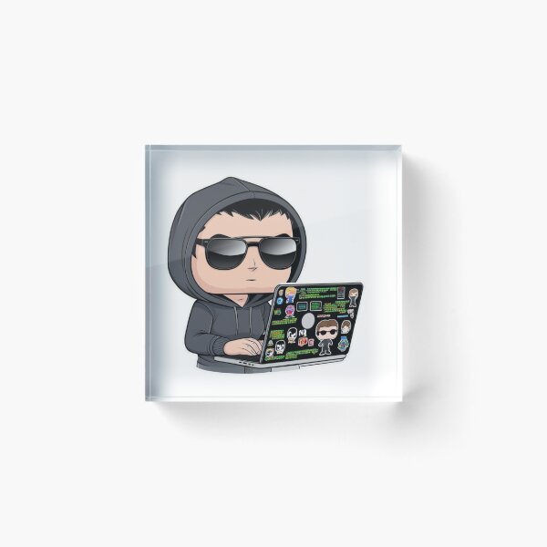 Item preview, Hacker Mode Activated – The Perfect T-Shirt for Stealth Geeks designed and sold by StormArte.