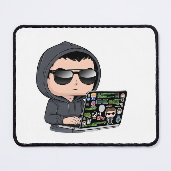 Item preview, Hacker Mode Activated – The Perfect T-Shirt for Stealth Geeks designed and sold by StormArte.