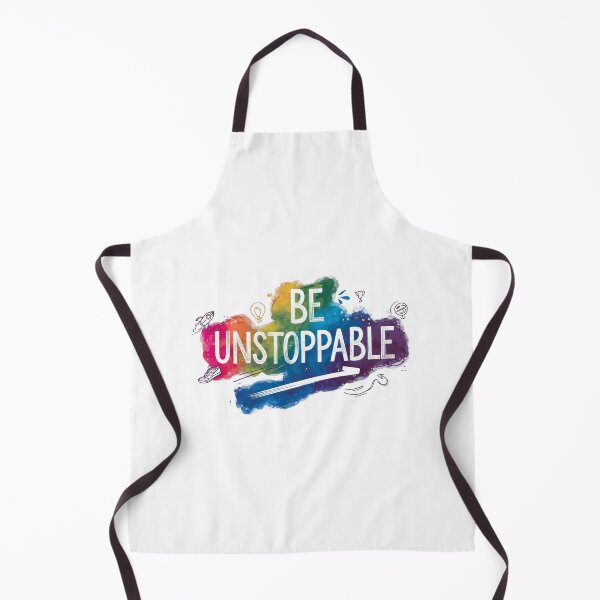 Item preview, Be Unstoppable - Cute Watercolor Motivational Quotes designed and sold by RiceArtShop.