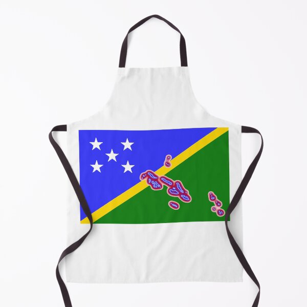 Item preview, Solomon Islands Flag with Map of the Solomon Islands designed and sold by Havocgirl.