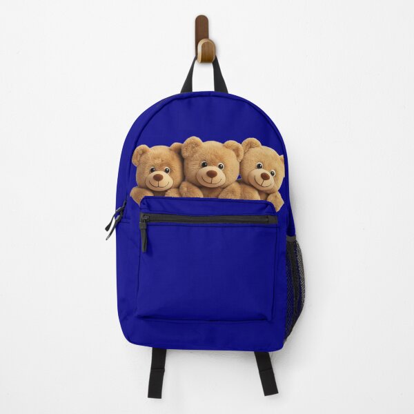 Item preview, Cute teddy bear family peeking over  designed and sold by FluffyGallery.