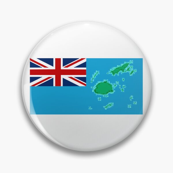Item preview, Fiji Flag with Islands of Fiji designed and sold by Havocgirl.