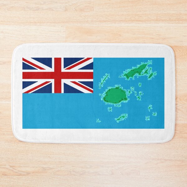 Item preview, Fiji Flag with Islands of Fiji designed and sold by Havocgirl.