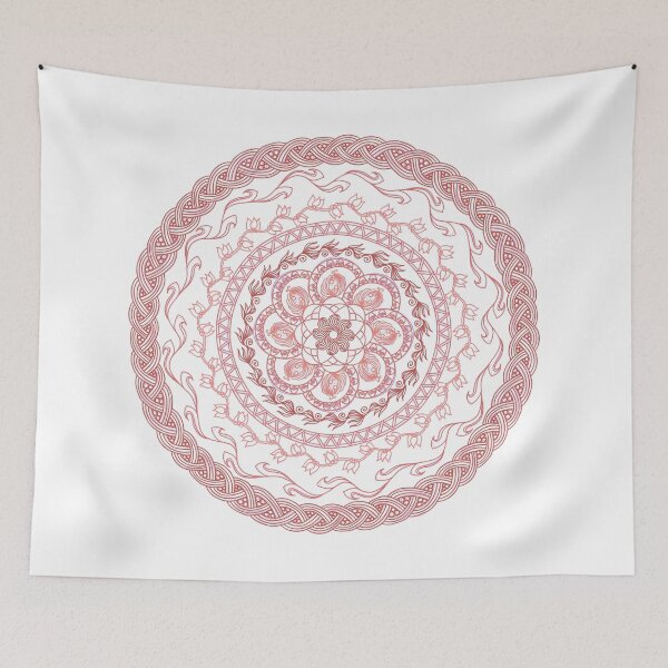 Item preview, Mandala 09 Red designed and sold by MiakadoArts.