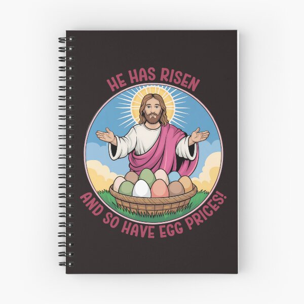 Item preview, He Has Risen... And So Have Egg Prices! Easter Inflation Humor designed and sold by elynne9.