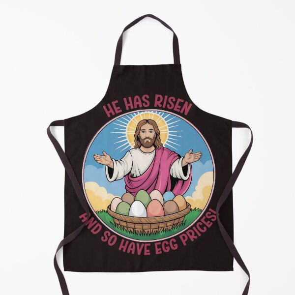 Item preview, He Has Risen... And So Have Egg Prices! Easter Inflation Humor designed and sold by elynne9.